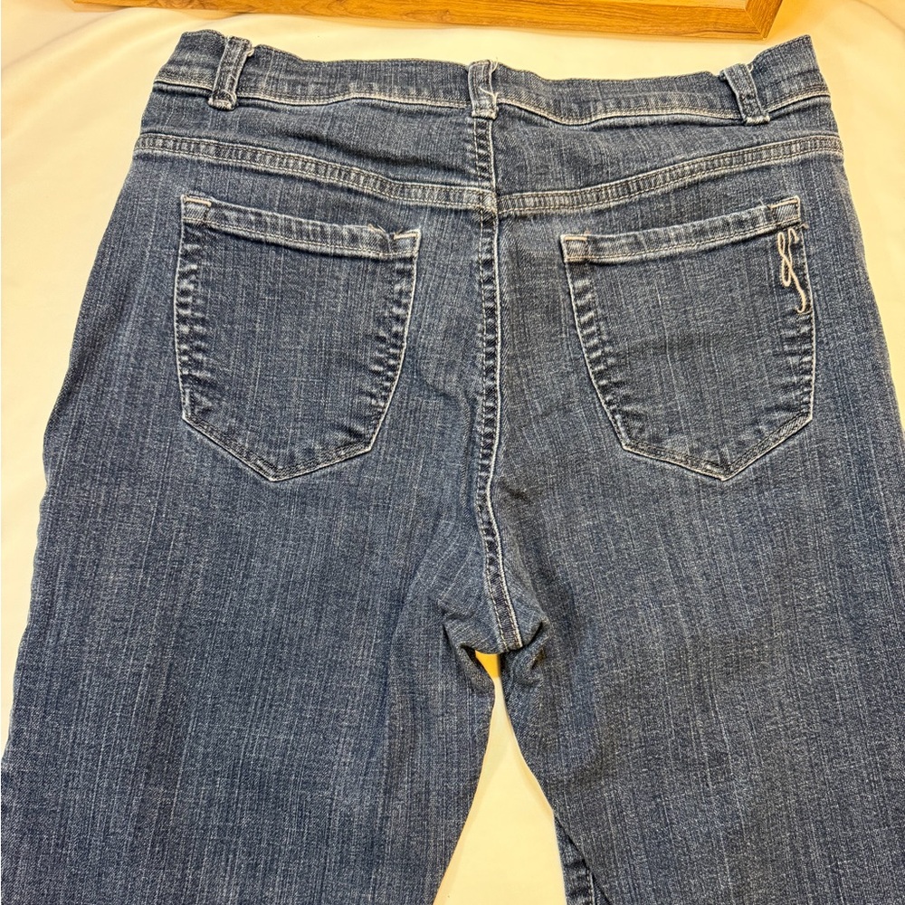 Style & Co size 12 short tummy control bootcut jeans - Picture 4 of 6